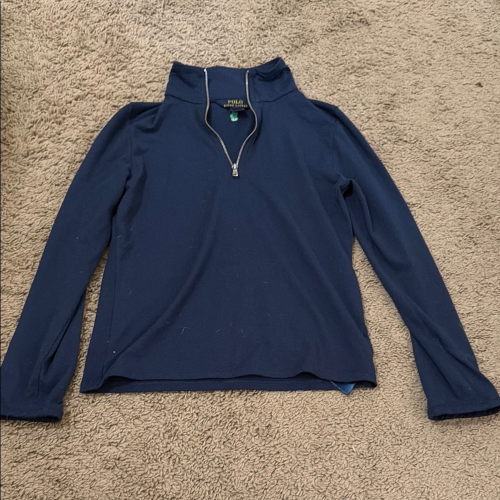 Polo Ralph Lauren Navy Half-Zip Pullover